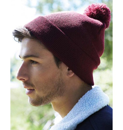 Pletena kapa s cofom Original