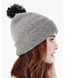 Pletena kapa s cofom Snowstar