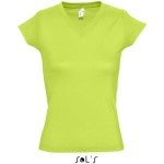 Ženska majica s kratkimi rokavi in V izrezom Sol's Moon