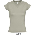 Ženska majica s kratkimi rokavi in V izrezom Sol's Moon