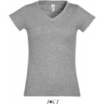 Ženska majica s kratkimi rokavi in V izrezom Sol's Moon