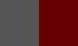 Grey melange/burgundy