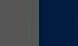 Grey melange/french navy