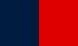 French navy/red