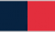 Navy/red