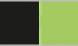 Black/lime