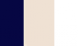 French navy/putty/white