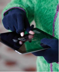 Flis rokavice Touchscreen