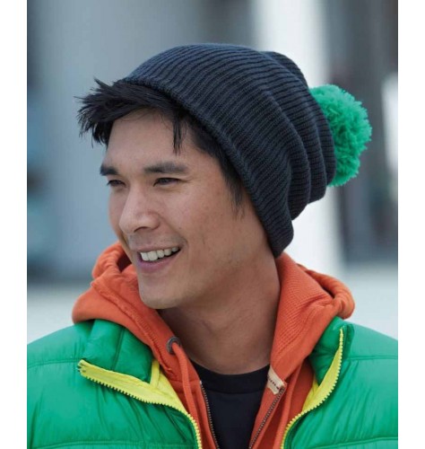 Pletena kapa s cofom Pompon Brim Pletena kapa Pompon Brim