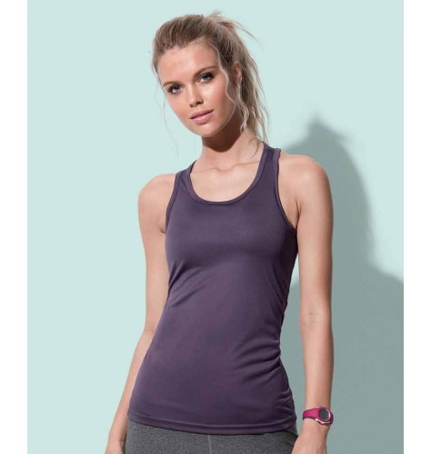 Ženska športna majica brez rokavov ST8010