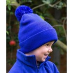 Otroška kapa s cofom pom pom