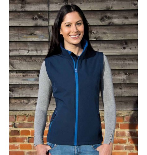 ŽŽenski softshell brezrokavnik R232F